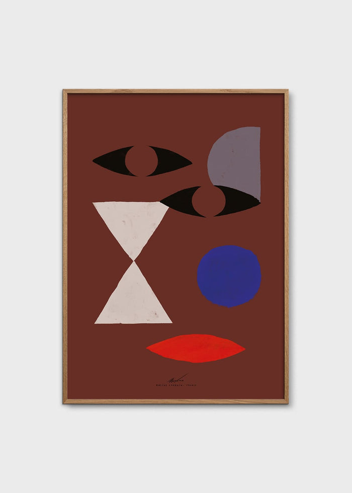 Abstract Face by Matías Larraín