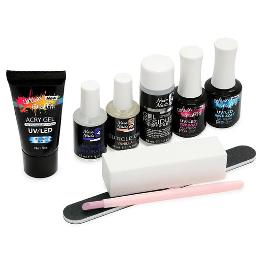 AcryGel Starter Kit - Stone Cuticle Pusher   Naio Nails
