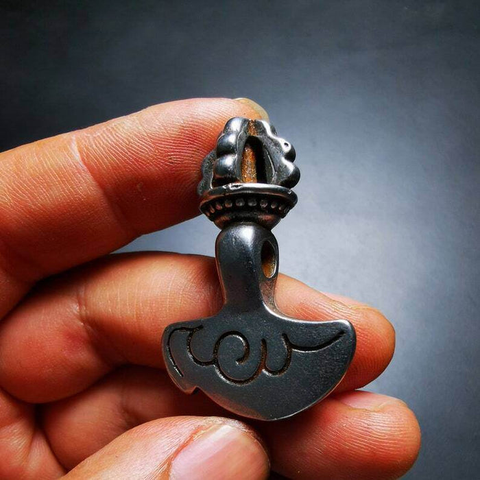 Amulet Pendant,Kartika knife of the dakinis - Tibetan Buddhist amulet, view 7