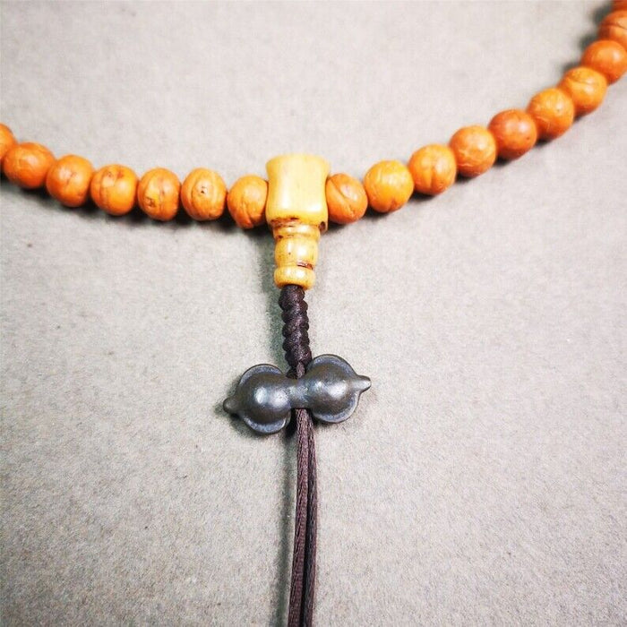 Amulet,Vajra Pendant for Mala,Bag Hanging,Prayer Bead,0.87" - Tibetan Buddhist mala beads, view 5