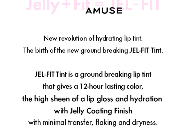 Amuse Jel-Fit Tint 01 Boksoonga Jelly 3.8g