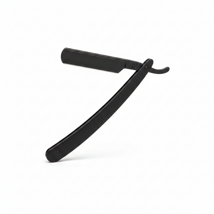 Annie Straight Edge Razor, 1 Count, Black