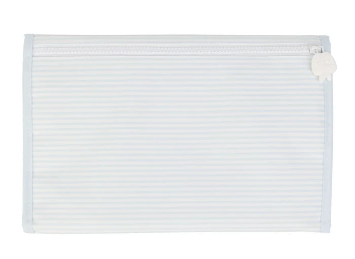 AOMI Changing Pad-Lt. Blue Stripes
