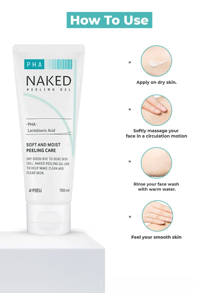 A'PIEU Naked Peeling Gel PHA مقشر بيلنك بالاحماض من ايبيو