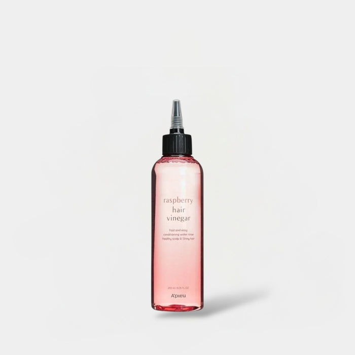 Apieu Raspberry Hair Vinegar 200ml خل الشعر بالتوت من أبيو - Princess Cosmetics Qatar