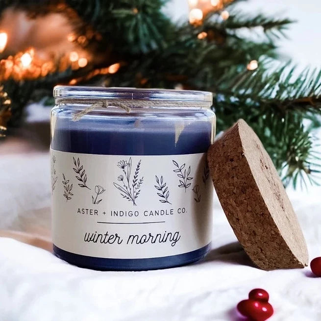 Aster & Indigo Holiday Scented Jar Candles