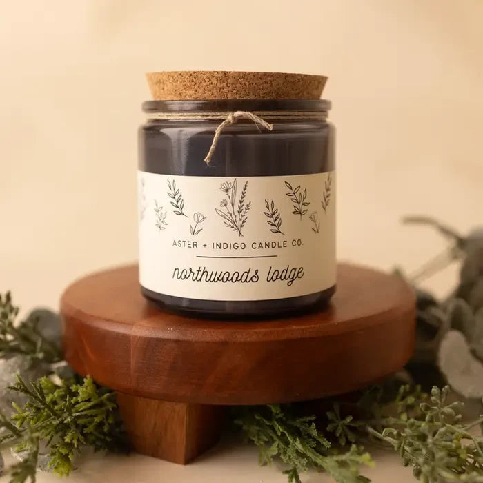Aster & Indigo Holiday Scented Jar Candles