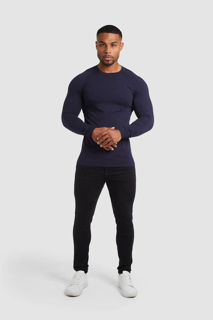 Athletic Fit T-Shirt in Navy - TAILORED ATHLETE - USA