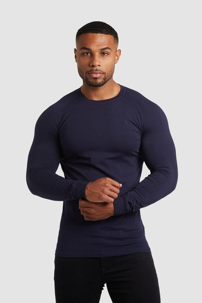 Athletic Fit T-Shirt in Navy - TAILORED ATHLETE - USA