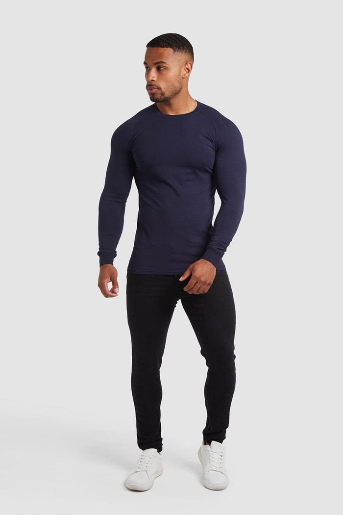 Athletic Fit T-Shirt in Navy - TAILORED ATHLETE - USA