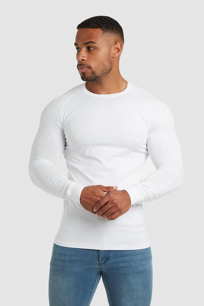 Athletic Fit T-Shirt in White - TAILORED ATHLETE - USA