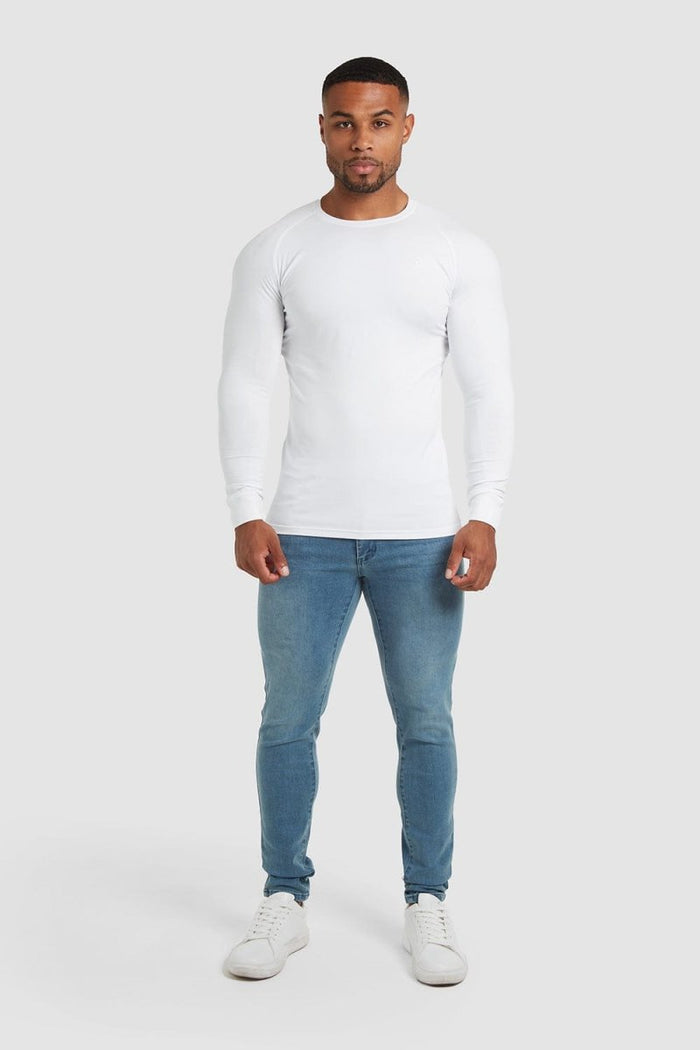 Athletic Fit T-Shirt in White - TAILORED ATHLETE - USA