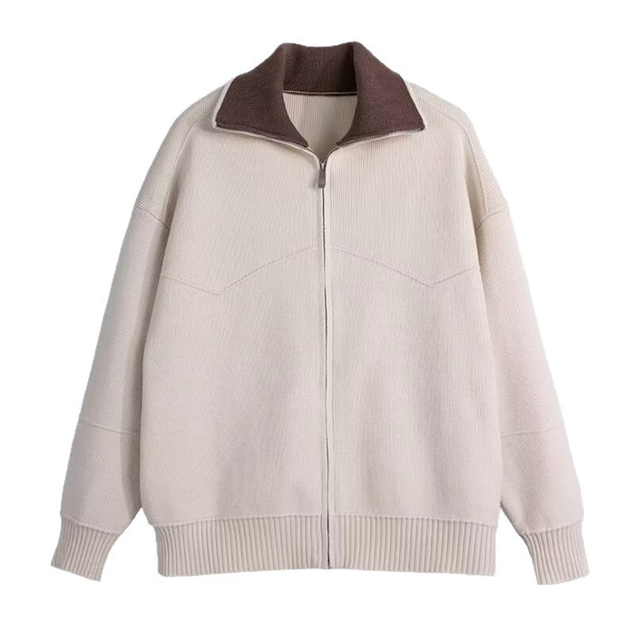 Autumn And Winter High-end Knitted Cardigan