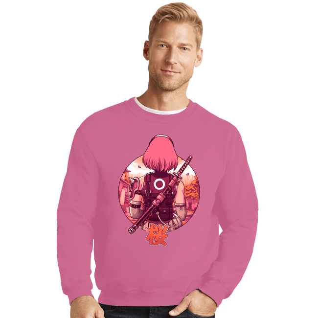 Crewneck Sweater, Unisex / Small / Azalea