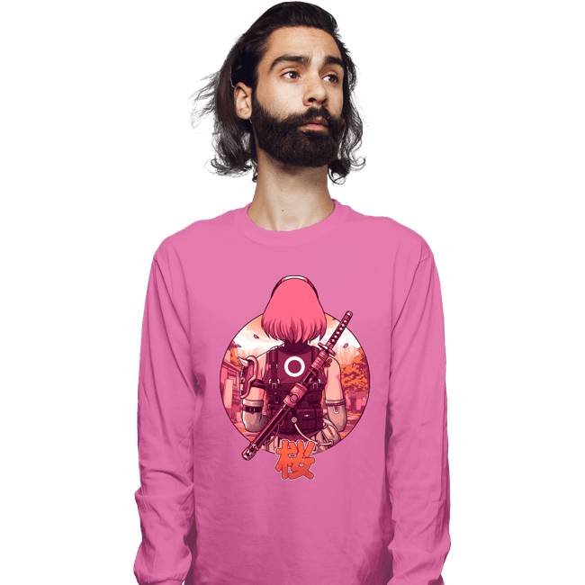 Long Sleeve Shirts, Unisex / Small / Azalea