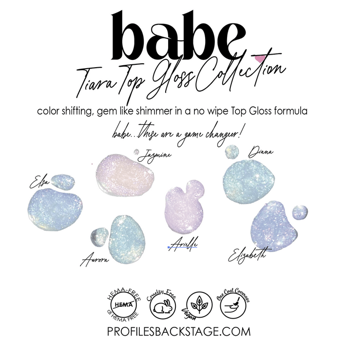 Babe - Tiara Top Gloss - Diana-Gel Polish-Profiles-Gel Essentialz