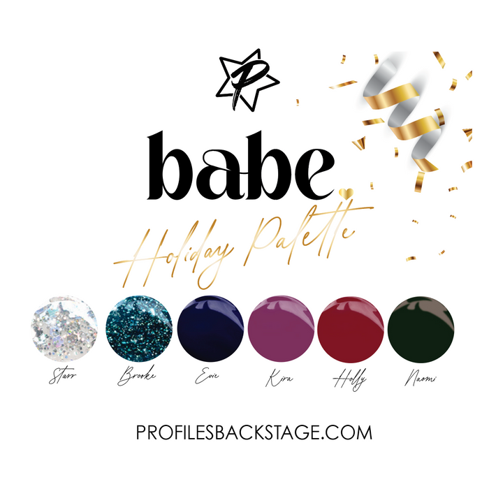 Babe Gel - Holiday Palette - Naomi-Gel Polish-Profiles-Gel Essentialz
