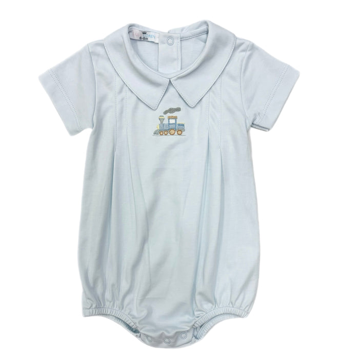 Baby Loren Choo Choo Train Hand Emb. Bubble