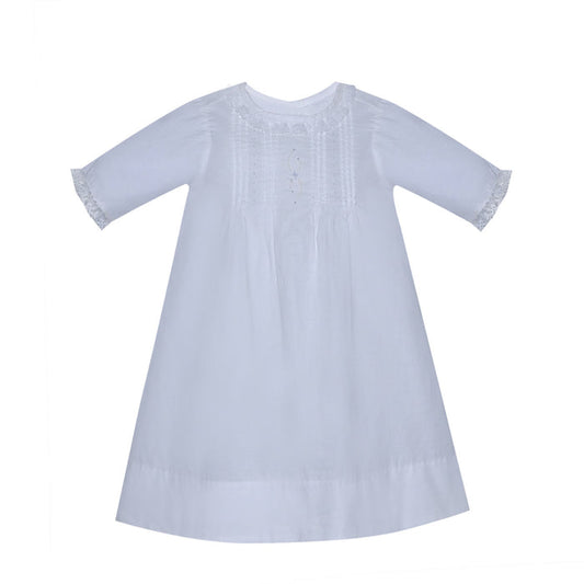 Baby Sen Barrett Boy Daygown-White