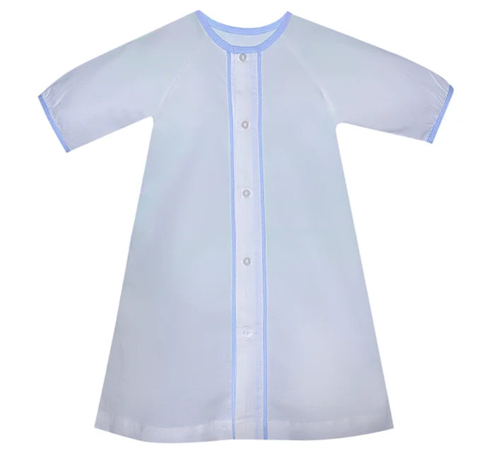 Baby Sen Dylan Daygown White/Blue
