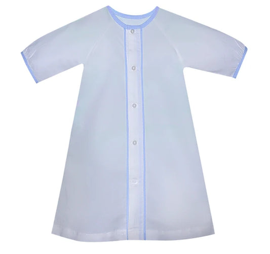 Baby Sen Dylan Daygown White/Blue