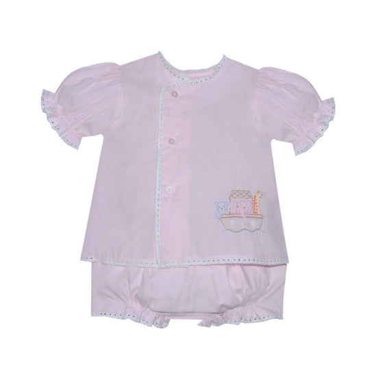 Baby Sen Noah's Ark Diaper Set-Pink