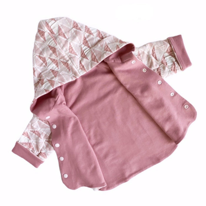 Ballet Pink Diamond Hooded Jacket