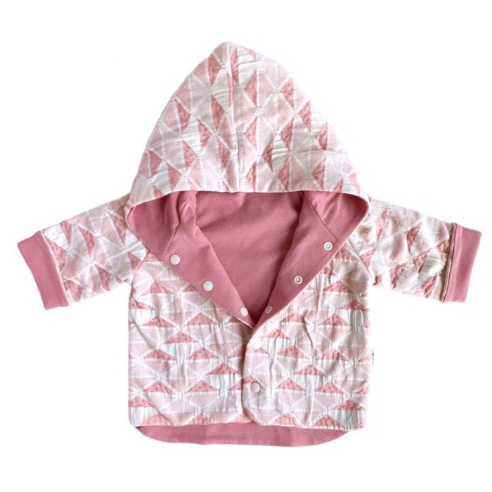 Ballet Pink Diamond Hooded Jacket