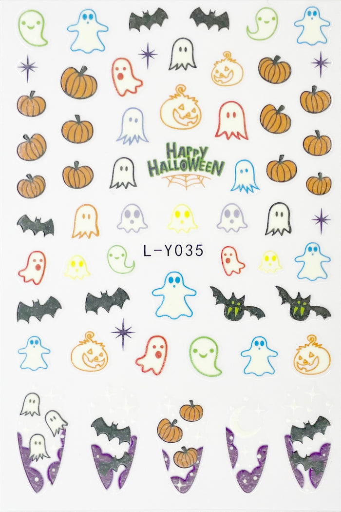 Bats & Ghosts Decal | Lula Beauty