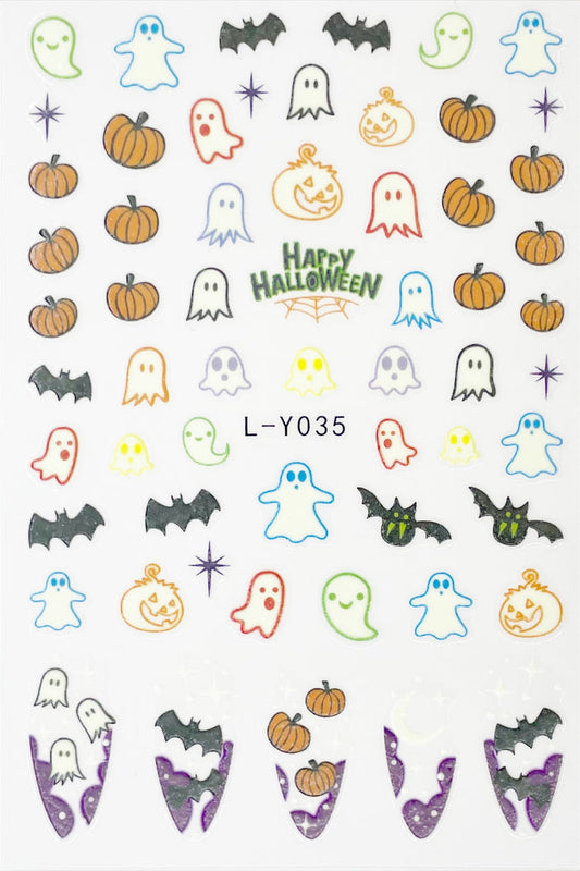 Bats & Ghosts Decal | Lula Beauty
