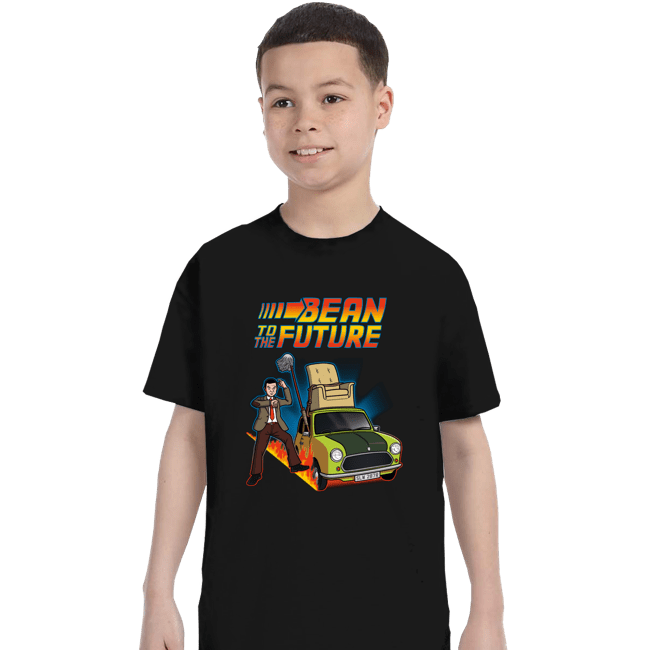 Daily_Deal_Shirts T-Shirts, Youth / XS / Black Bean To The Future