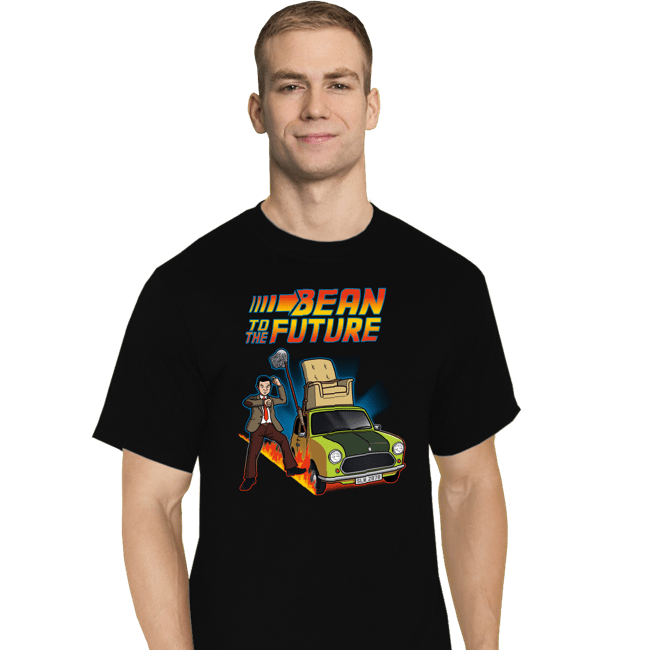 Daily_Deal_Shirts T-Shirts, Tall / Large / Black Bean To The Future