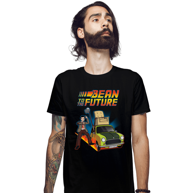 Daily_Deal_Shirts Fitted Shirts, Mens / Small / Black Bean To The Future