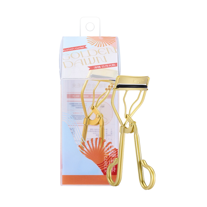 BEAUTYJUNKO Golden Sunburst Eyelash Curler - myernk