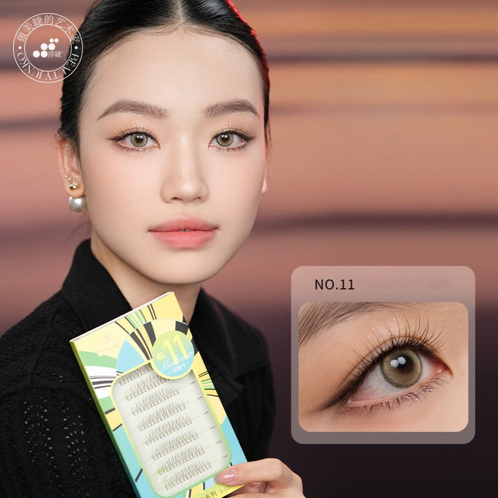 CHUNJIE Spanish City Cluster Lash Collection False Eyelashes - myernk