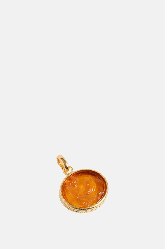Soru Belief Talisman Charm Amber.