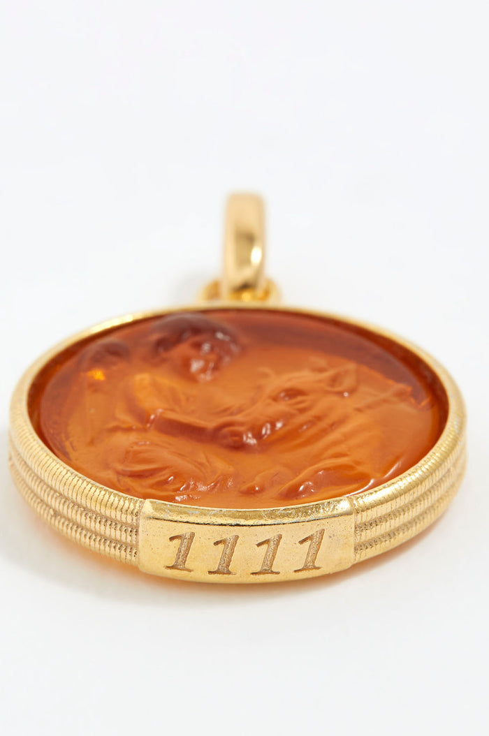 Belief Talisman Charm Amber