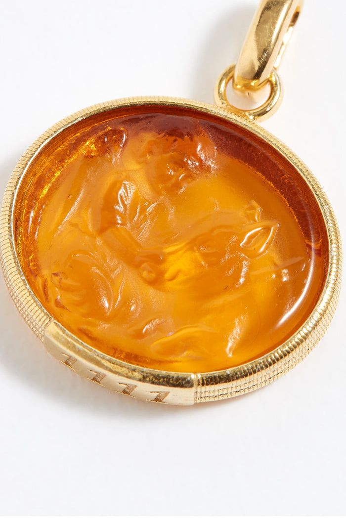 Belief Talisman Charm Amber