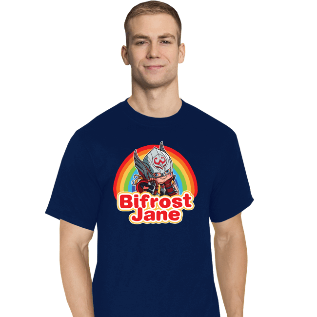 Shirts T-Shirts, Tall / Large / Navy Bifrost Jane