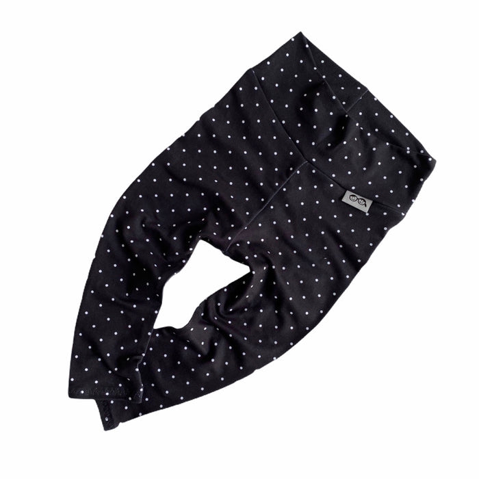 Black and White Polka Dot Leggings