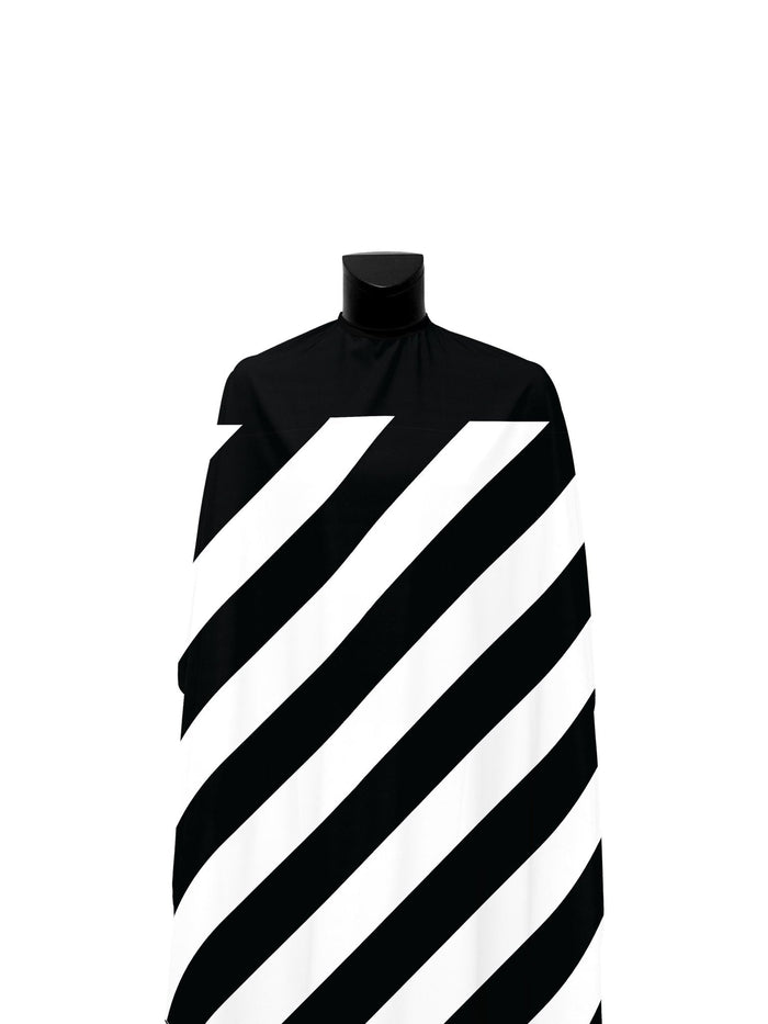 Black Half Stripe PRO Cape