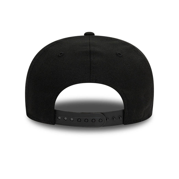 This is a Blank New Era Black Retro Crown 9FIFTY Snapback Cap 7