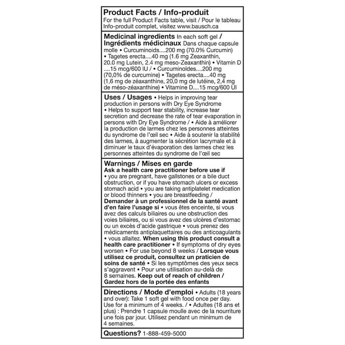 Blink® NutriTears Dry Eye Supplement