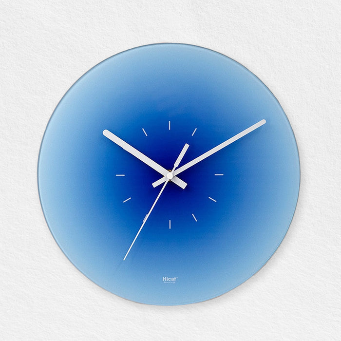 Blue Sky Line Wall Clock