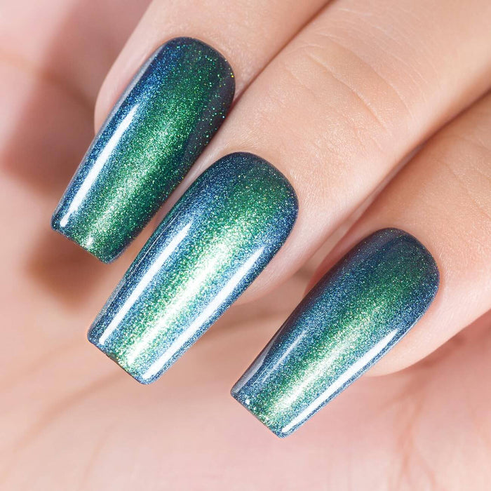 Blue to Green | RARJSM ®Holographic Chameleon Gel Nail Polish | 15ml #682