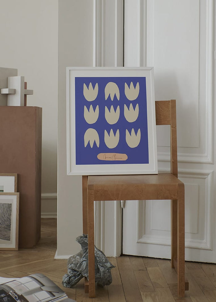 Blue Tulips by Anna Mörner