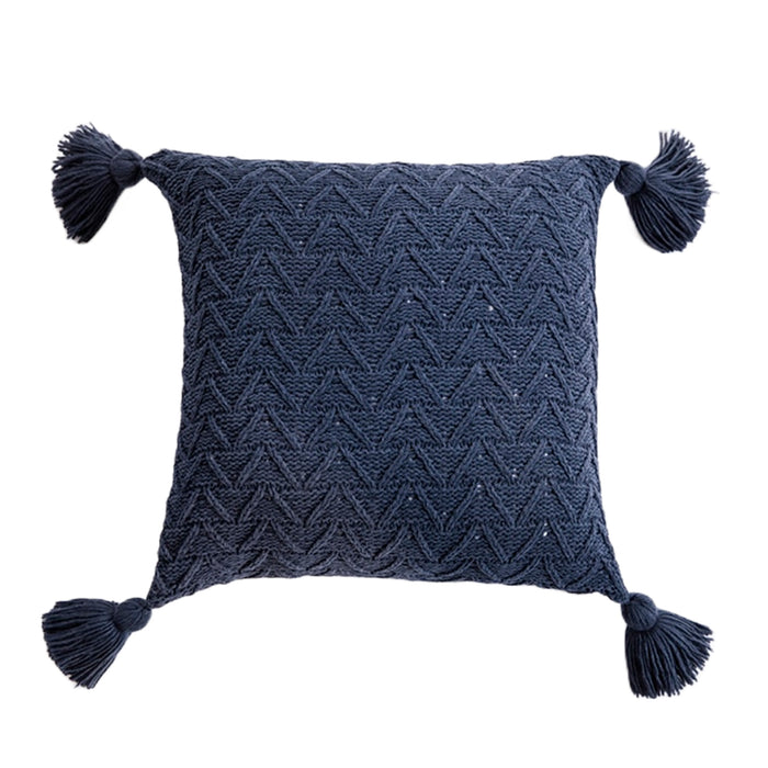 Blue Twill Cuhion Cover
