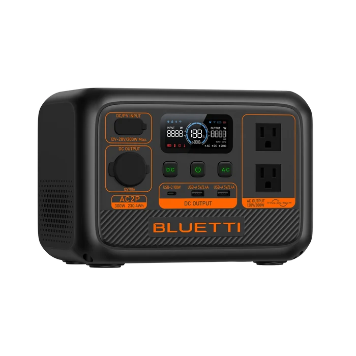 BLUETTI AC2P Portable Power Station | 300W 230.4Wh (AC2P)