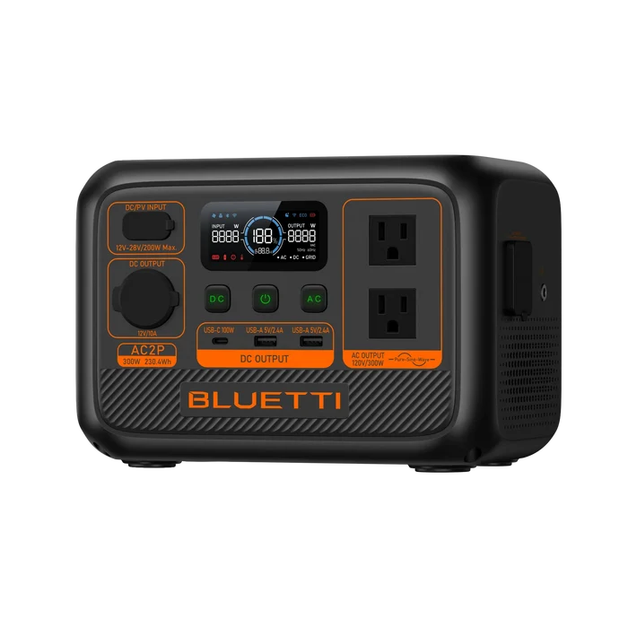 BLUETTI AC2P Portable Power Station | 300W 230.4Wh (AC2P)