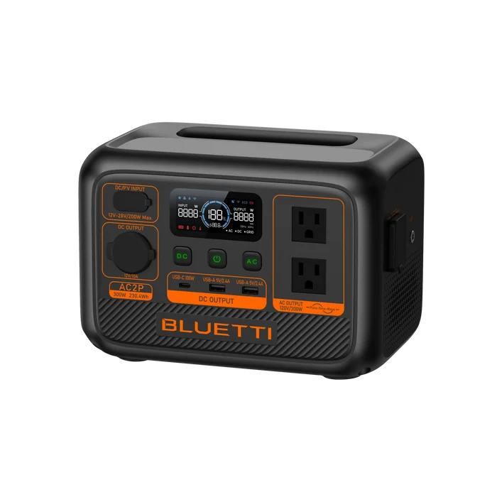 BLUETTI AC2P Portable Power Station | 300W 230.4Wh (AC2P)